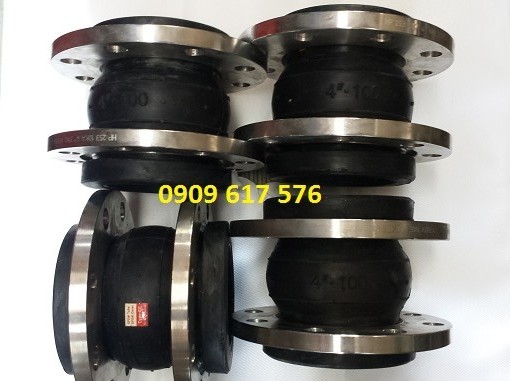 khớp nối cao su mặt bích inox 