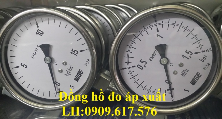 Đồng hồ áp suất Wise