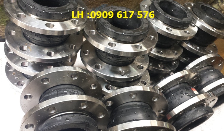 Khớp nối chống rung cao su mặt bích inox 304