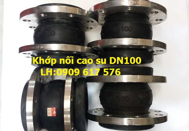 Khớp nối mềm cao su DN100