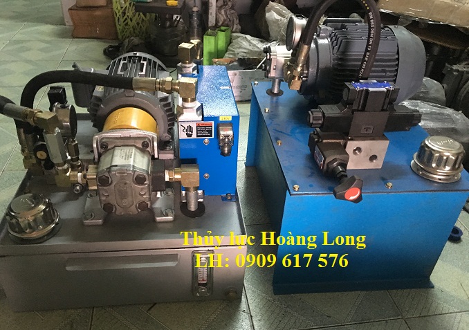 Bộ nguồn thủy lực máy ép, bàn nâng 