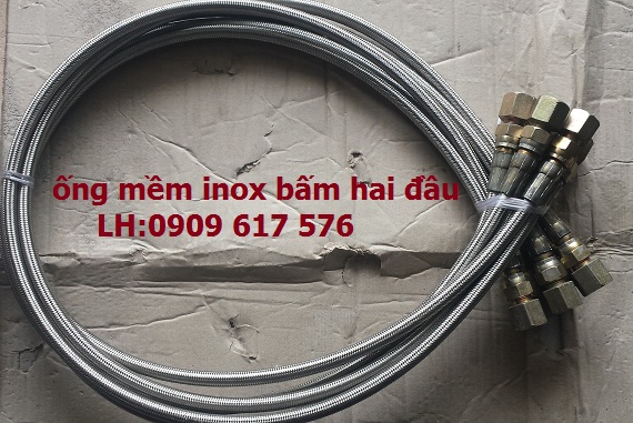 ống mềm thủy lực inox teflon