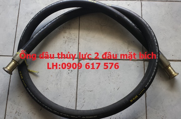 Ống dầu thủy lực 2 đầu mặt bích