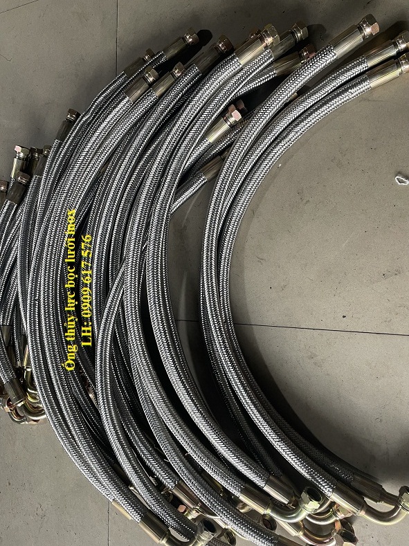 ỐNG DẪN DẦU THỦY LỰC BỌC LƯỚI INOX