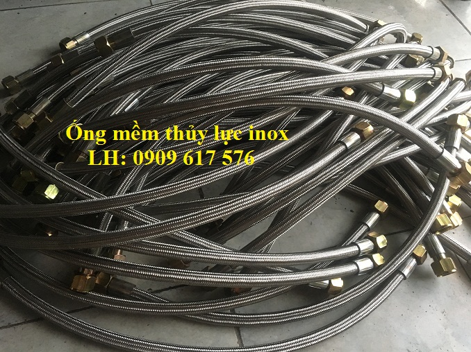 Ống mềm inox teflon chịu nhiệt 