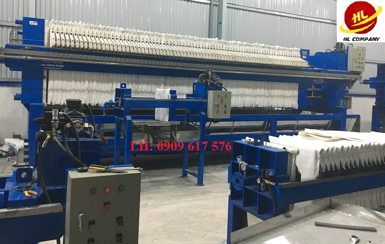 máy ép bùn khung bản 1500x1500