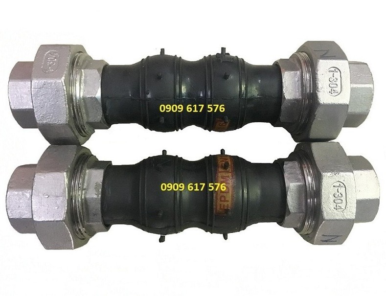 Khớp nối chống rung cao su rắc co inox 304