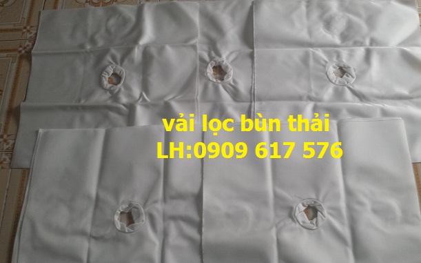 Tấm Vải lọc bùn kích thước 1350X1350