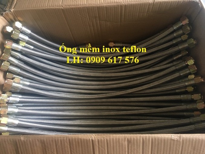ống dầu thủy lực inox teflon chịu nhiệt 