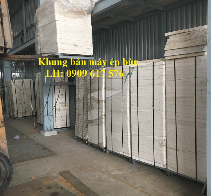 Khung nhựa lọc máy ép bùn