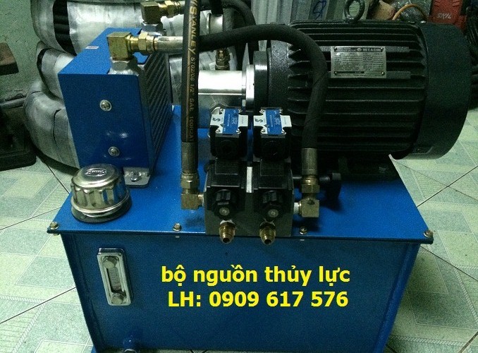 bộ nguồn thủy lực điiều khiển 2 xi lanh 