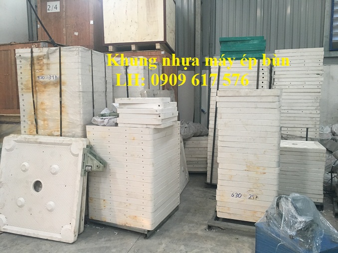 Khung bản máy ép bùn 500*500