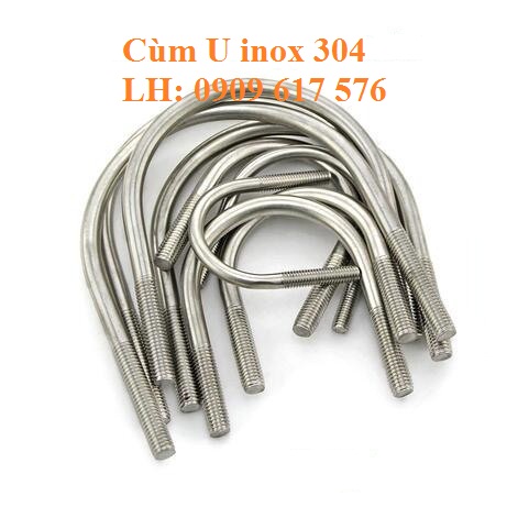 Cùm U inox 304