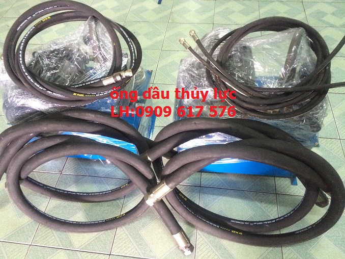 ống dầu thủy lực 1'' 4 lớp thép