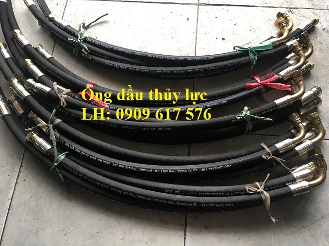 Ống cao su thủy lực lõi thép 