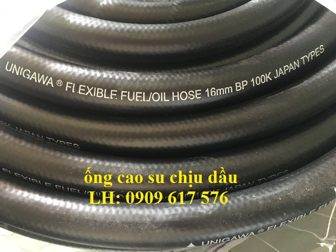 ống cao su chịu dầu 16mm