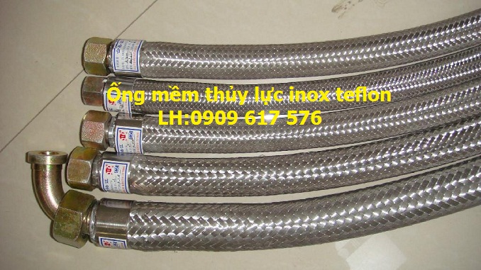 ống thủy lực inox teflon chịu nhiệt