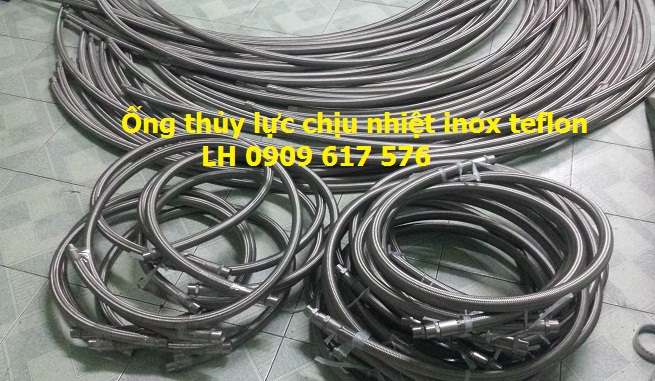 ống mềm inox chịu nhiệt độ, chịu dầu 