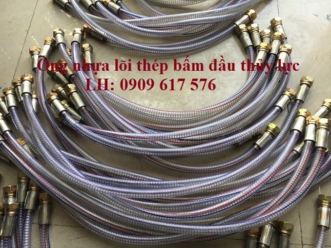 ống nhựa dẻo bấm đầu thủy lực 