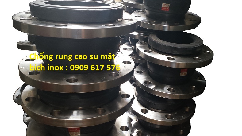 Khớp nối mềm mặt bích inox DN 200