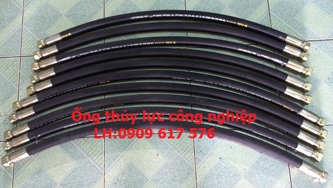 ống thủy lực 3/4'' 4 lớp thép