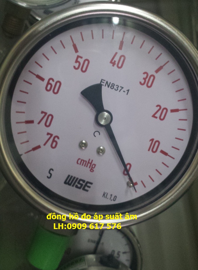 Đồng hồ đo áp suất âm